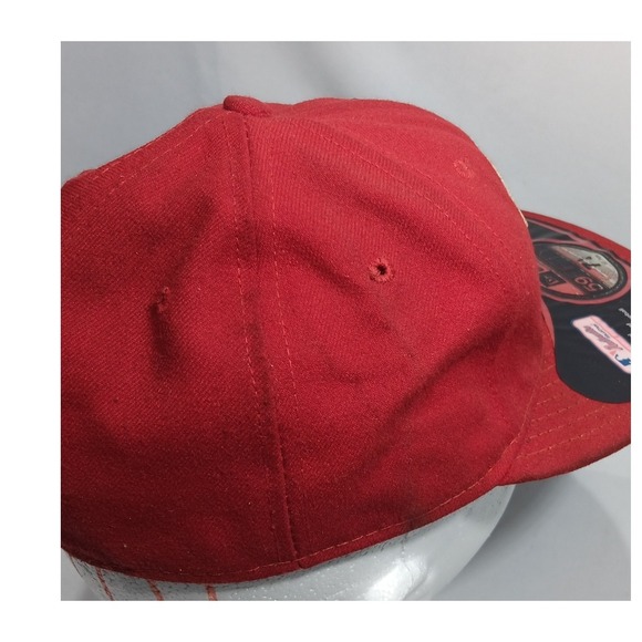 New Era Cincinnati Reds MLB Baseball Cap 59FIFTY Red Fitted Hat Size 7 1/4 - Picture 4 of 6